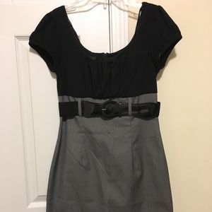 Black and grey dress, size 11.